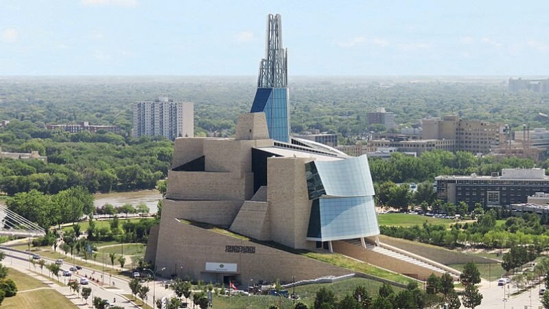Canadian Museum for Human Rights - Canadian Museum for Human Rights, The Forks, Winnipeg panoramio (3), tags: reise durch palästinas - CC BY-SA